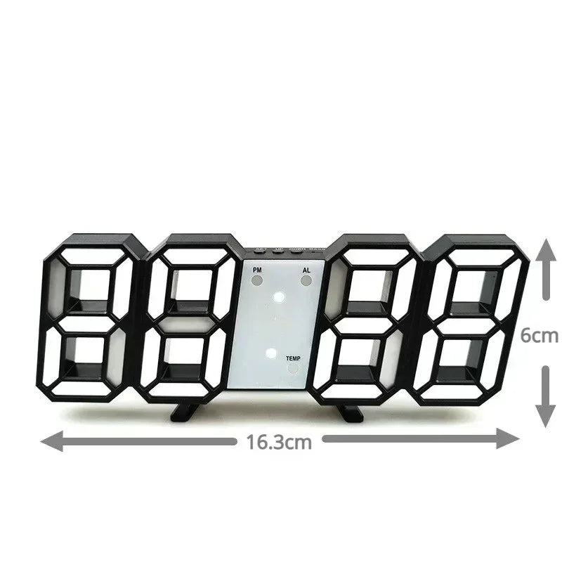 3D LED цифровий годинник